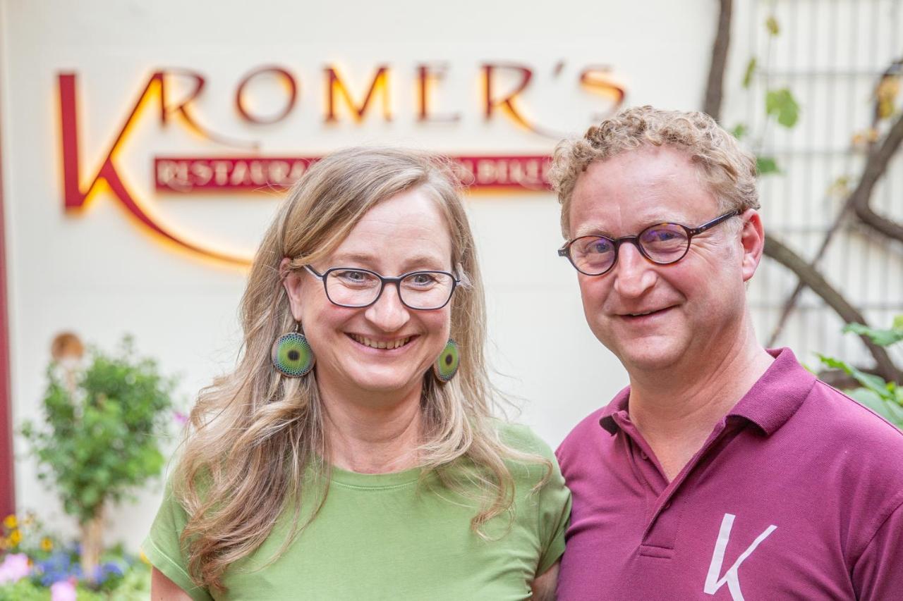 Altstadtwohnung Kromers & Restaurant Erfurt Bagian luar foto